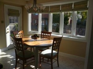 Big Bow Window in Kitchen