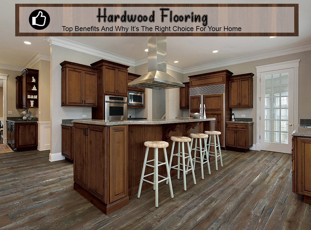 Tom Adams Windows and Carpets - Hardwood Flooring in Kitchen