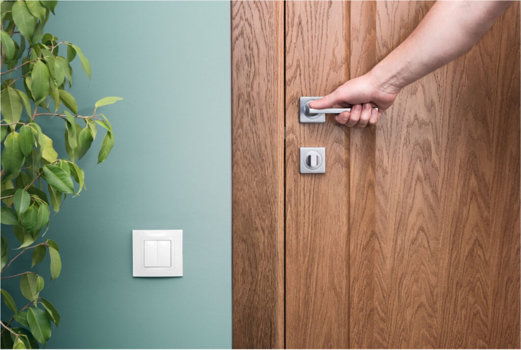 Right Hand Inswing Exterior Door